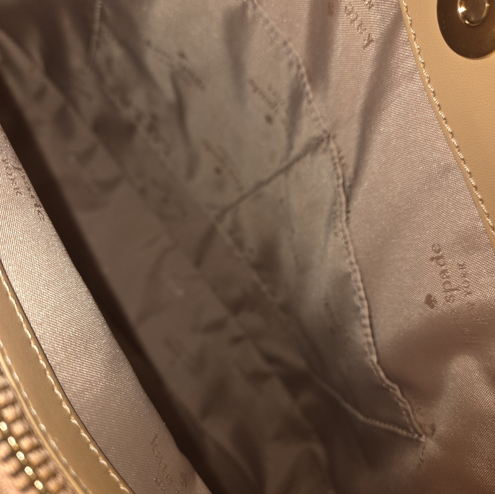 Kate Spade Carey Quilted Tote In Tiramisu - Picture 7 of 8